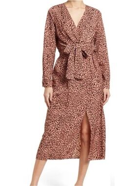FRNCH | Abelia leopard dress
